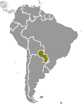 Paraguay in green