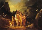 Daniel Boone Escorting Settlers the Cumberland Gap, Caleb Bingham, 1851