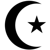Islamic Star and Crescent